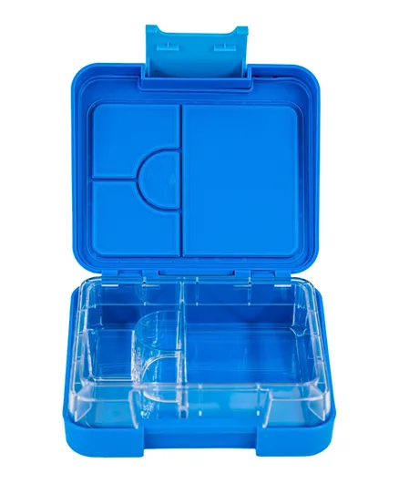 Snack Attack Spaceman Convertible Compartments Bento Lunch Box - Blue