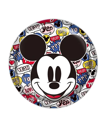 Disney Mickey Mouse Melamine Plate - Multicolor