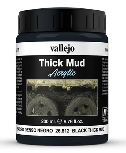 Vallejo Thick Mud 26.812 Black - 200ml