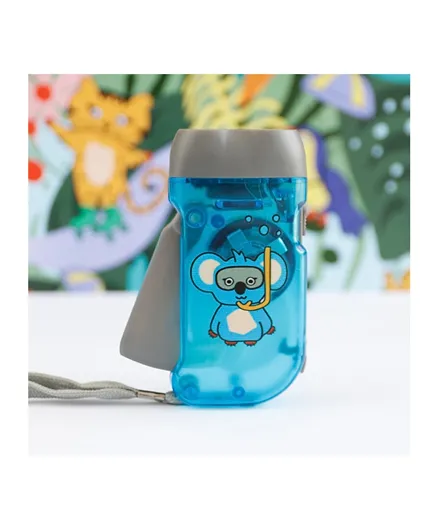 Milk&Moo Cool Koala Dynamo Hand Crank Flashlight - Blue