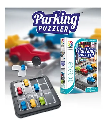 Smart Games Parking Puzzler Board Game - Multi Color