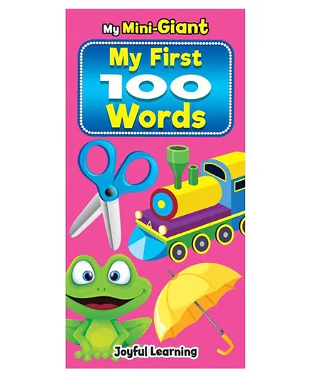 كتاب تعليمي ميني جاينت أول 100 كلمة - اللغة الإنجليزية