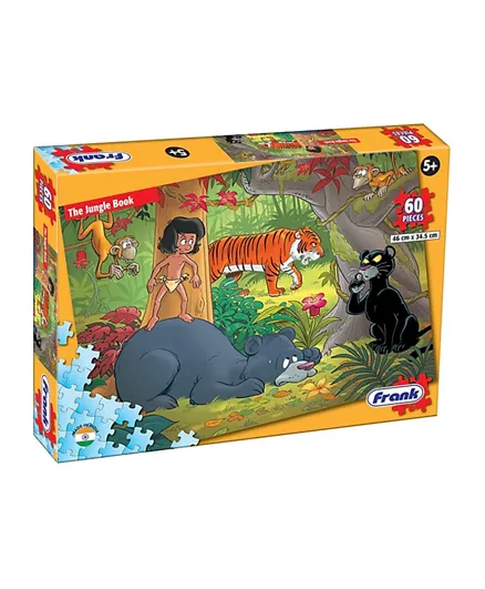 Frank The Jungle Book Puzzle - 60 Pieces