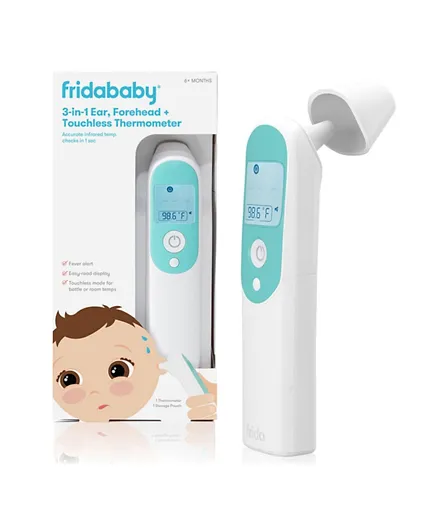 FridaBaby 3 in 1 Ear, Forehead + Touchless Thermometer