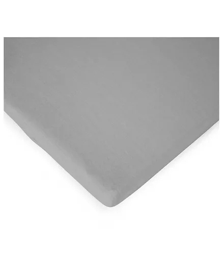 Childhome Fitted Bed Sheet - Jersey Grey