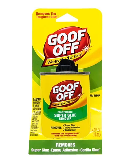Goof Off Super Glue Remover - 118mL