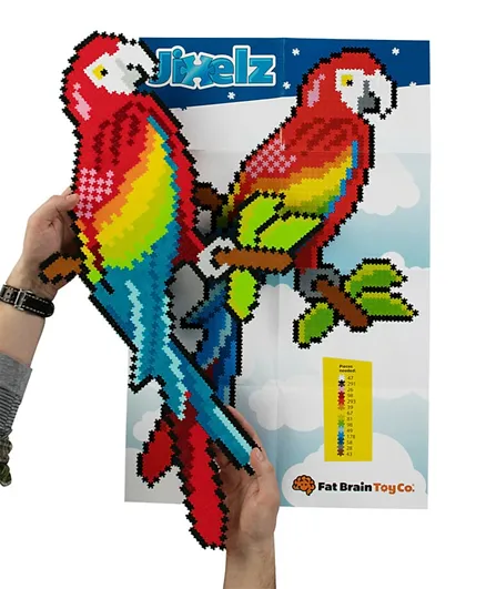 Fat Brain Toys Jixelz Up In The Air Ml Set - 1500 Pieces