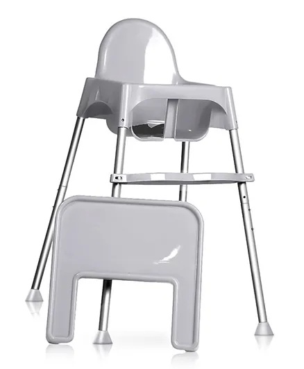 Teknum High Chair With Removable Tray - Grey