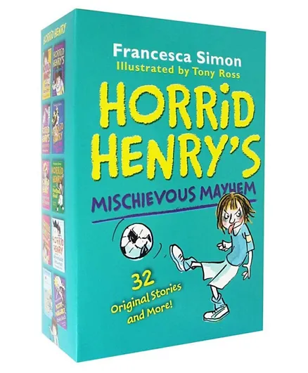 Francesca Simon Illustrated by Tony Ross Horrid Henry's Mischievous Mayhem Collection - 10 Books Set