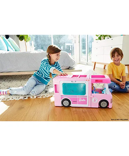 Barbie 3 in 1 Dream Camper - Pink