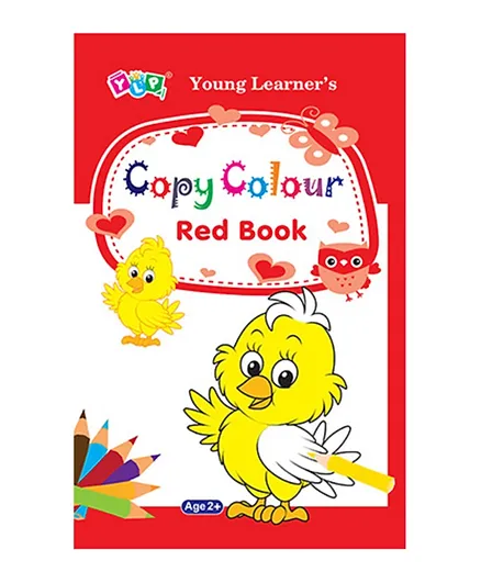 Copy Colour Red Book - English