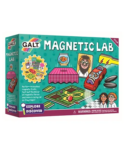 Galt Toys Magnetic Lab Science Kit - Multicolour