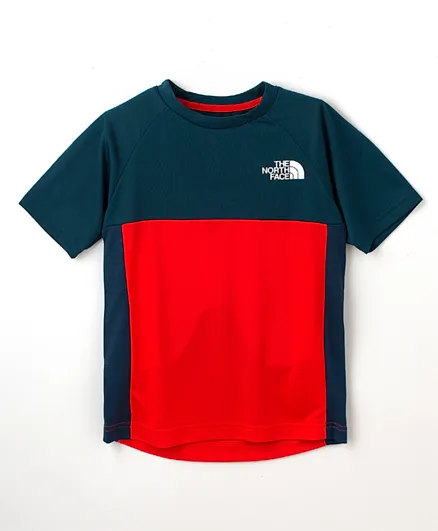 The North Face B Reactor Half Sleeve Tee - Fiery Red
