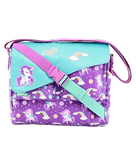 Smily Kiddos Fancy Shoulder Bag - Purple Blue