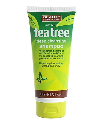 Beauty Formulas Tea Tree Shampoo - 200ml