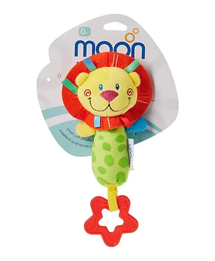 Moon Soft Rattle Toy - Lion