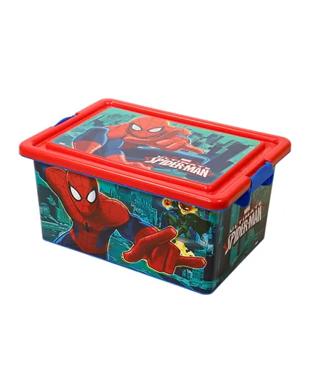 Disney Ultimate Spider Man 2 Plastic Storage Container - 7L