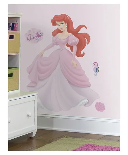 RoomMates Disney Princess Ariel Peel & Stick Giant Wall Decal With Gems