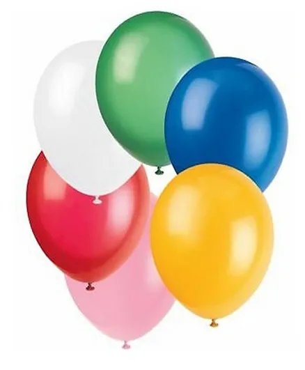 Unique Pack of 50  Standard Premium Balloons Assorted - 12 Inches