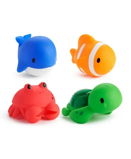 Munchkin Ocean Squirters Bath Toy - Pack of 4