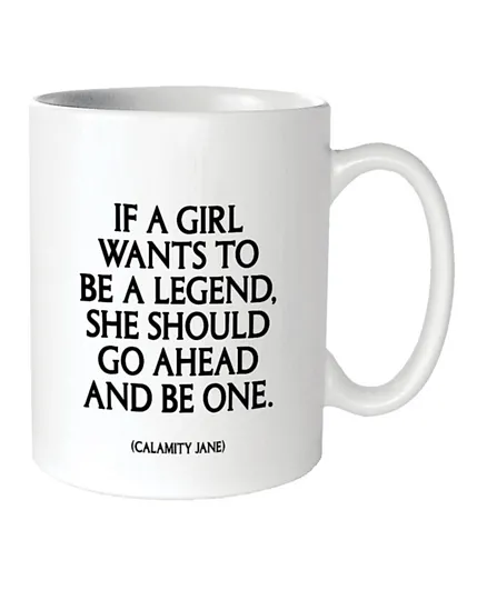 Quotable Mugs  Girl Legend - 414mL