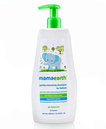 Mamaearth Gentle Cleansing Shampoo - 400mL