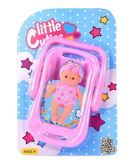 Roly Polyz Little Cuties Cradle Accessory for the Little Cuties Dolls