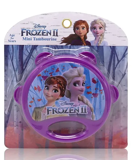 Disney Frozen II Mini Tambourine - Purple
