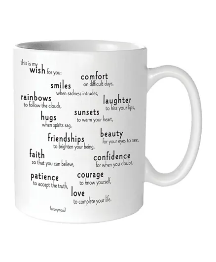 Quotable Mugs  My Wish For You - 414mL