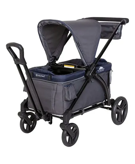 Babytrend Expedition 2 In 1 Stroller Wagon - Smokey Navy