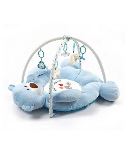 Factory Price Chester Mellow Teddy Baby Play Mat - Blue