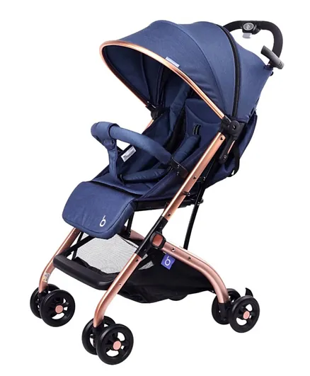 Little Angel Baby Stroller Portable Luggage Pram - Blue