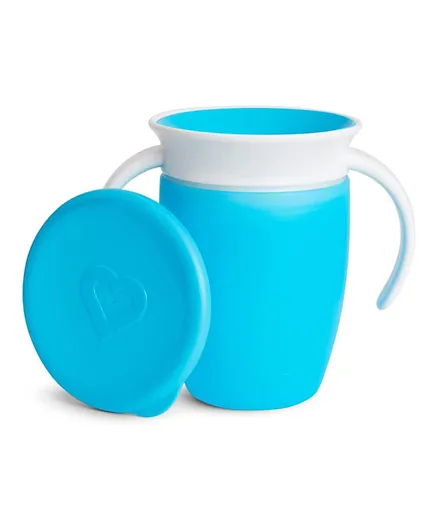 Munchkin Miracle 360° Trainer Cup with Lid 207mL - Blue