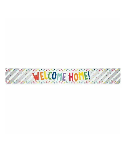 Party Camel Welcome Home Foil Banner