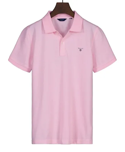 Gant Original Piqua Polo Shirt - Pink