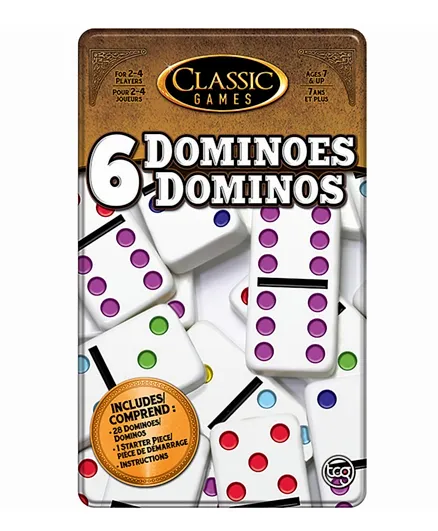 TCG Classic Games 6 Dominos In A Tin
