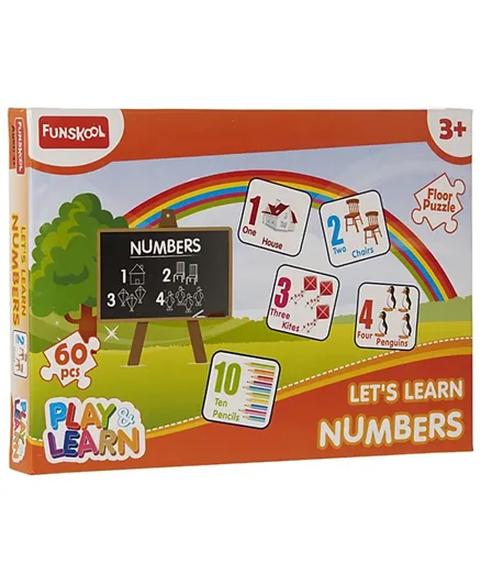 Funskool Numbers Puzzle - 60 Pieces