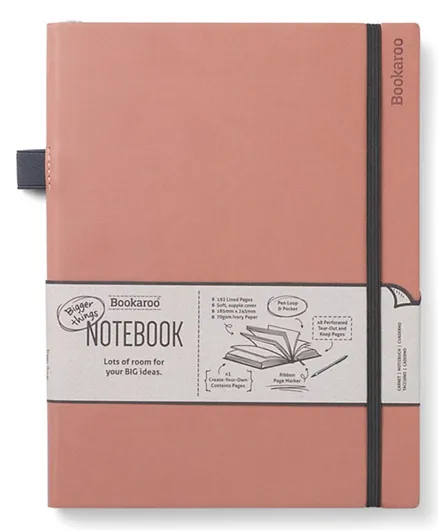IF Bookaroo Bigger Things Notebook Journal - Blush