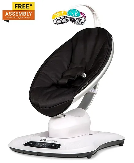 4Moms Mamaroo 4.0 Bouncer - Classic Black