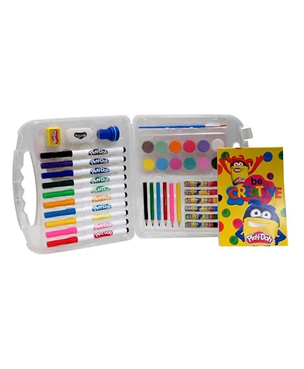 Play-Doh Drawing Case Multicolor - Pack of 40