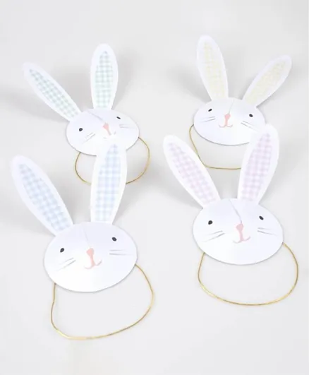 قبعات حفلات الأرنب من ميري ميري - 6 قطع