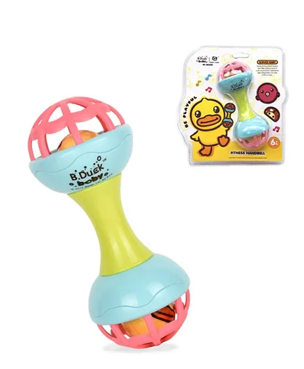 B Duck Fitness Hand Bell Rattle - Pack of 1