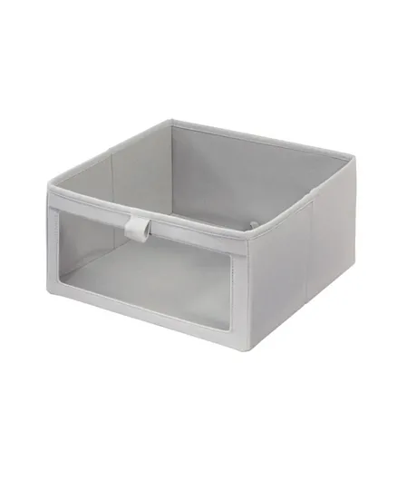 Interdesign Evie View Front Drawer Pack of 2 - Grey