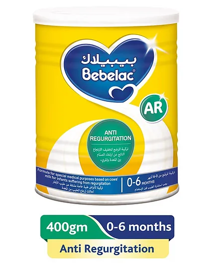 Bebelac Anti Regurgitation Milk 1 - 400g