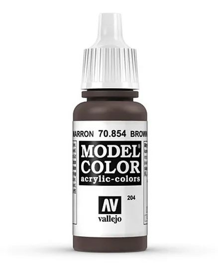 Vallejo Model Color 70.854 Brown Glaze - 17mL