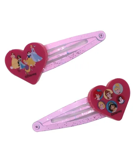 Disney Princess Hair Clip Pack of 2 - Pink