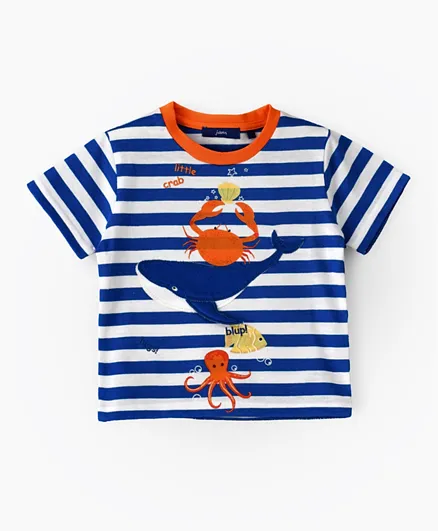 Jam Sea Creatures Striped T-Shirt - Multicolor