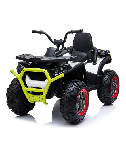 Myts 12V Kids Electric ATV Quad Ride On - White