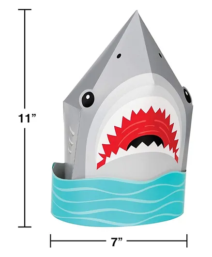 Creative Converting 3D Shark Party Centerpiece - Grey