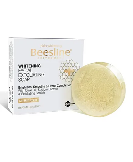 Beesline Whitening Facial Exfoliating Soap - 60g